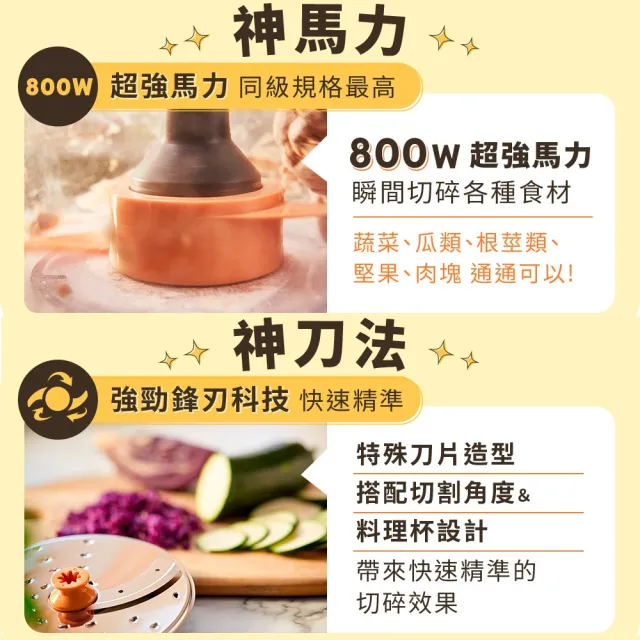 【Philips 飛利浦】廚神料理機/調理機800W旗艦版_HR7510/02