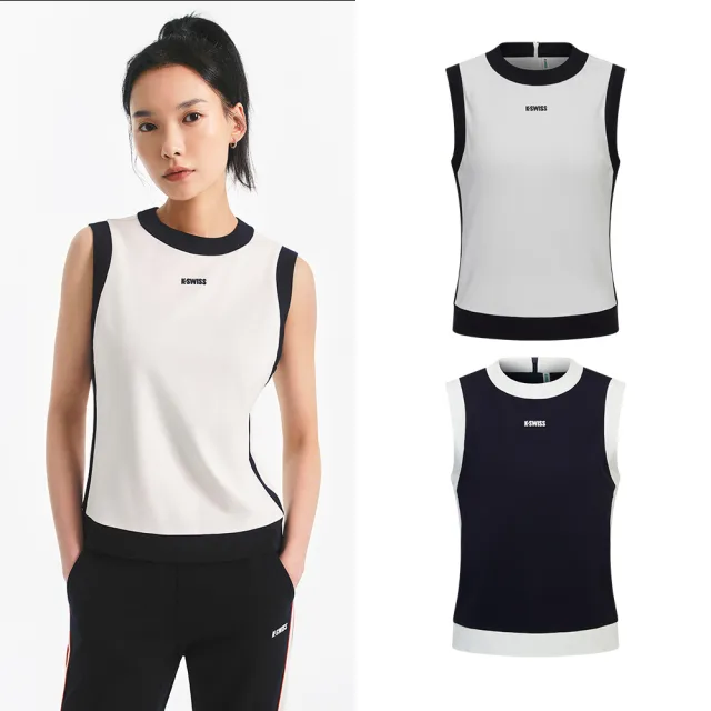 【K-SWISS】無袖背心 Tank Top-女-兩色任選