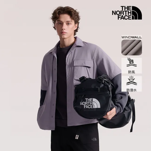 【The North Face】北面男女款輕量抗UV防潑水 可打包連帽外套(多款任選)