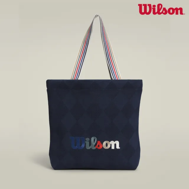【WILSON】Technical Knit Tote Classic Navy 配件 托特包 海軍藍 WU00090U001002