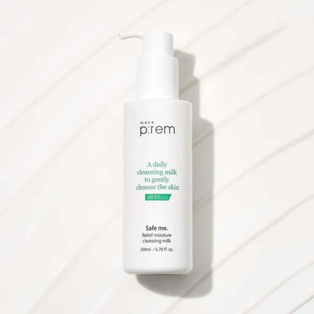 【make p:rem】make p:rem Safe me. 保濕卸妝乳 200ml