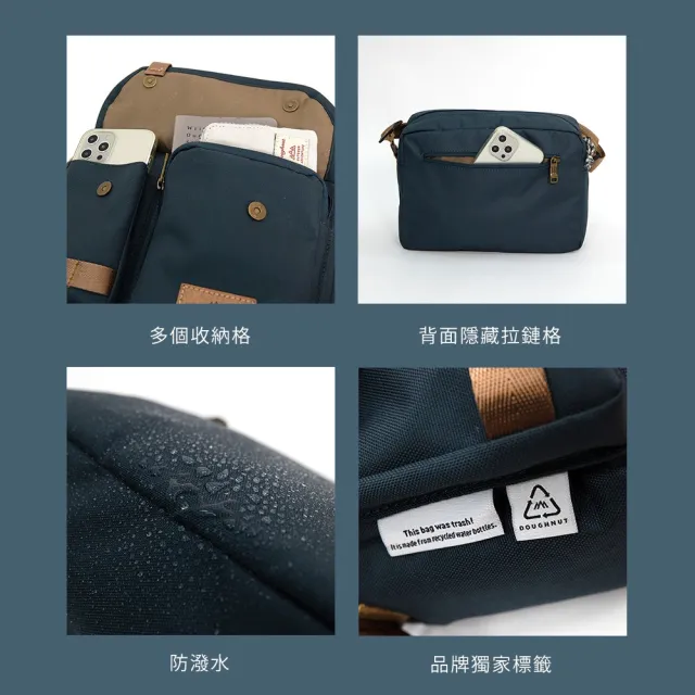【Doughnut】MISSION RE 側背包 斜背包 通勤包 平板包 大容量男包 防潑水 輕便 (速)