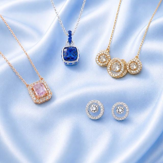【SWAROVSKI 施華洛世奇】璀璨水晶飾品(多款選)