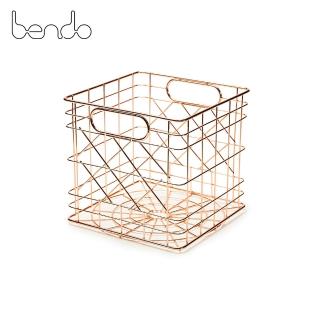【bendo】收納籃 迷你 紅銅