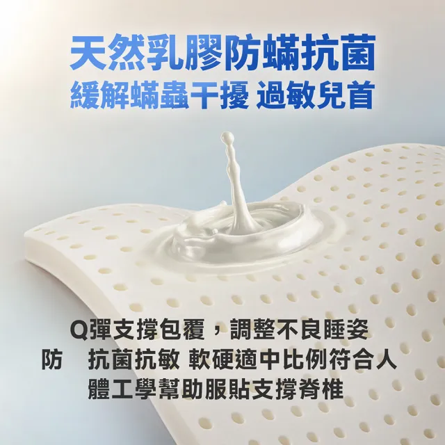 【Lunio】標準單人石墨烯乳膠高碳錳獨立筒床墊3尺x6.2尺x24cm-Quantum Max