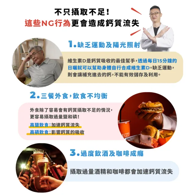 【藥師健生活】天然鎂鈣力 純素 3盒(90粒/盒 海藻鈣 海洋鎂 植物性蛋白 胺基酸 全年齡適用)