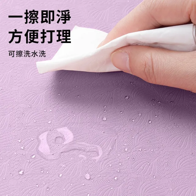 【QMVF】可折疊收納瑜珈墊 185*61CM 8MM厚 運動健身墊 加厚防滑靜音跳繩墊 摺疊瑜珈墊 皮拉提斯墊 午睡墊