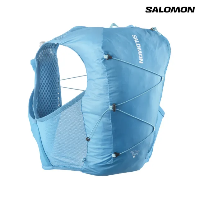 【salomon】ACTIVE SKIN 8 水袋背包組 多瑙河藍/藍