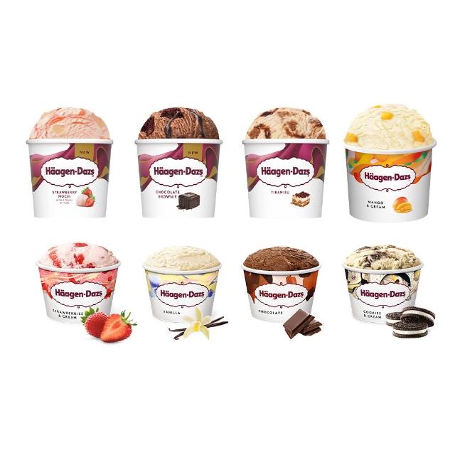【Haagen-Dazs 哈根達斯】momo獨家★迷你杯24入組(熱賣口味 開心果派對 新上市 甜點饗宴)