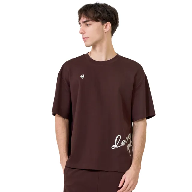 【LE COQ SPORTIF 公雞】抗UV短袖T恤 男女款 3色 LWX23001