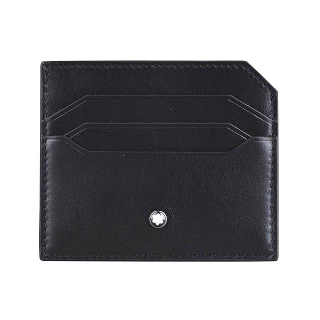 【MONTBLANC 萬寶龍】MONTBLANC萬寶龍六芒星大班系列證件卡夾(6卡/黑)