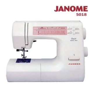 【JANOME 車樂美】機械式縫紉機(5018)