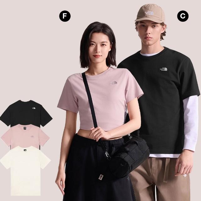 【The North Face】中性款吸濕排汗短袖T恤(多款任選)
