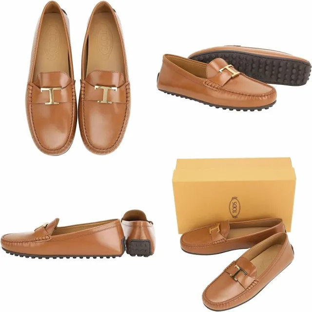 【TOD’S】TODS Gommino T字金屬 小牛皮豆豆樂福鞋 開車鞋-多款可選(義大利手工皮革)