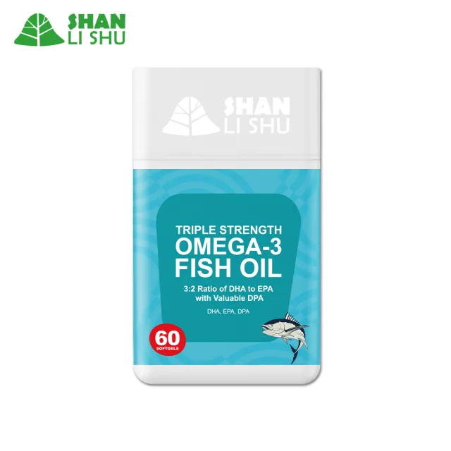 【Shanlishu 山立樹】挪威85%高濃度魚油(60入/罐 Omega-3 DHA EPA rTG型魚油 高濃度 高吸收)