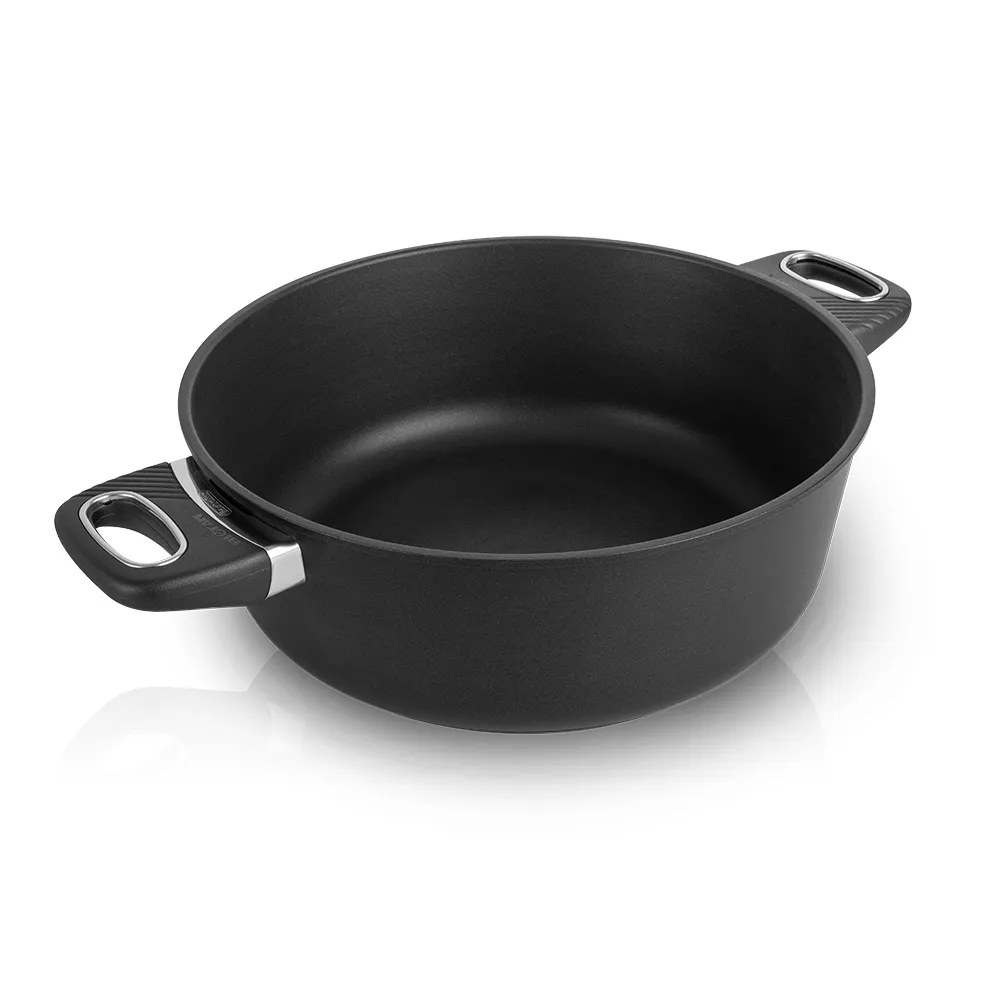【瑞康屋UCOM】丹麥黑魔法晶鑽不沾早餐鍋26cm