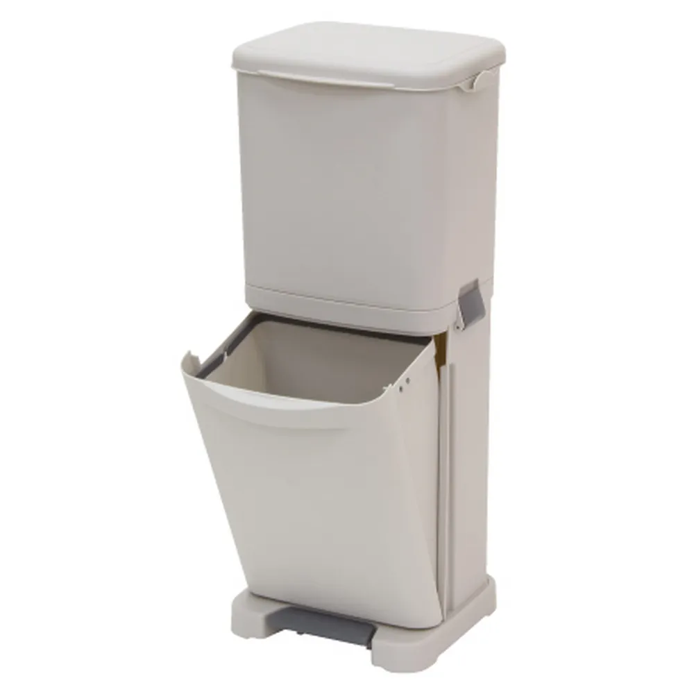 【NITORI 宜得利家居】分類垃圾桶 40L PW-40 