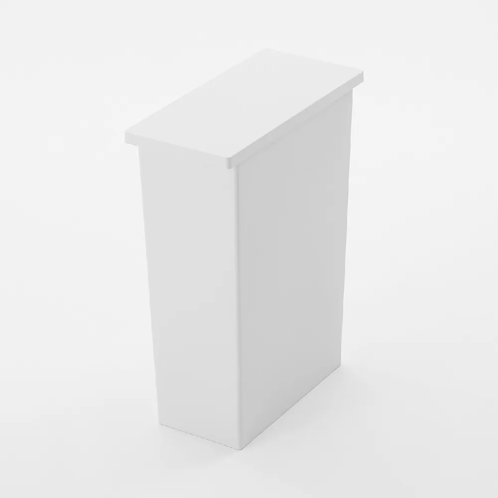 【MUJI 無印良品】PP上蓋可選式垃圾桶/小/20L袋用/簡易式