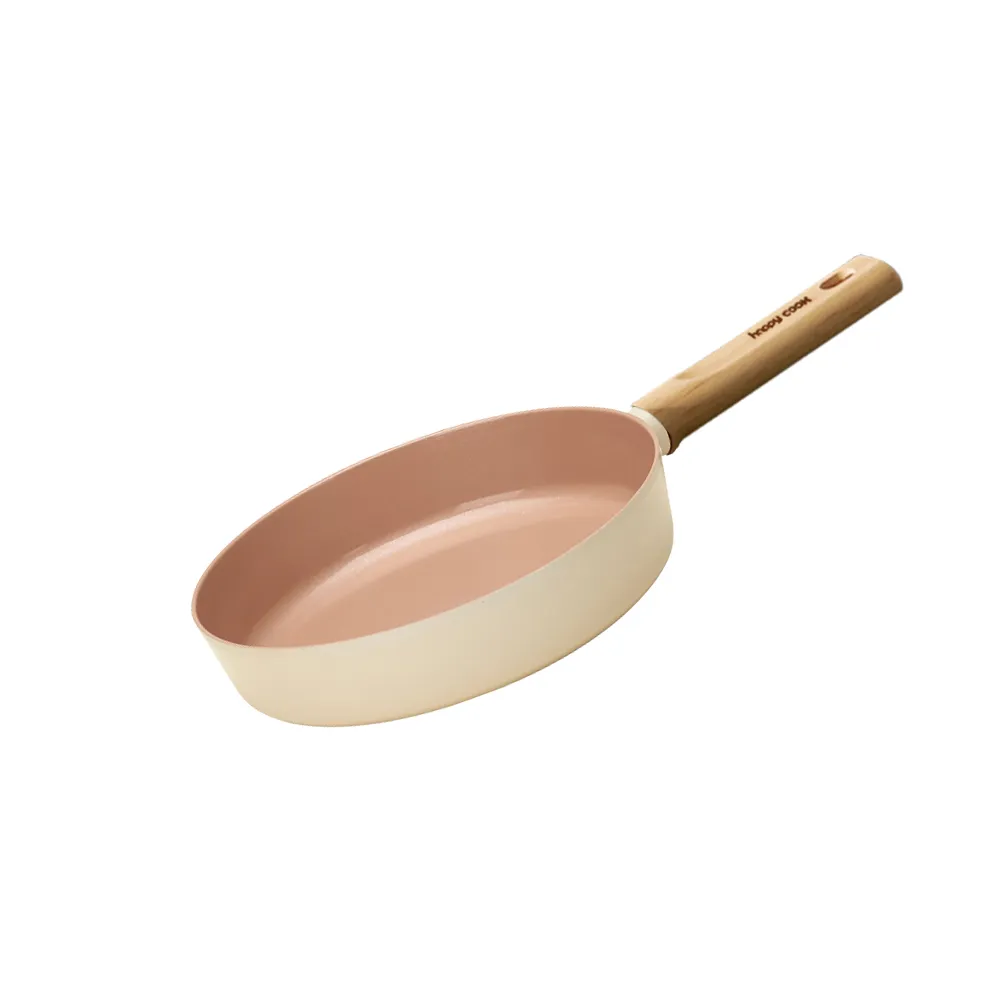 【happy cook】IH 珍珠陶瓷不沾平底鍋 28cm