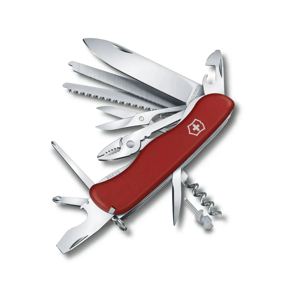 【VICTORINOX 瑞士維氏】Work Champ 瑞士軍刀/111mm/21用(0.8564) - momo購物網 - 好評推薦 ...