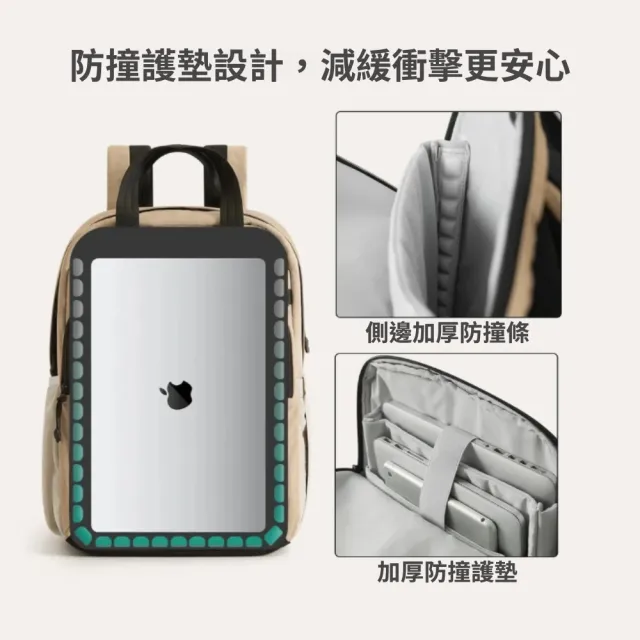【BAGSMART】雙11 28L防潑水機能後背包