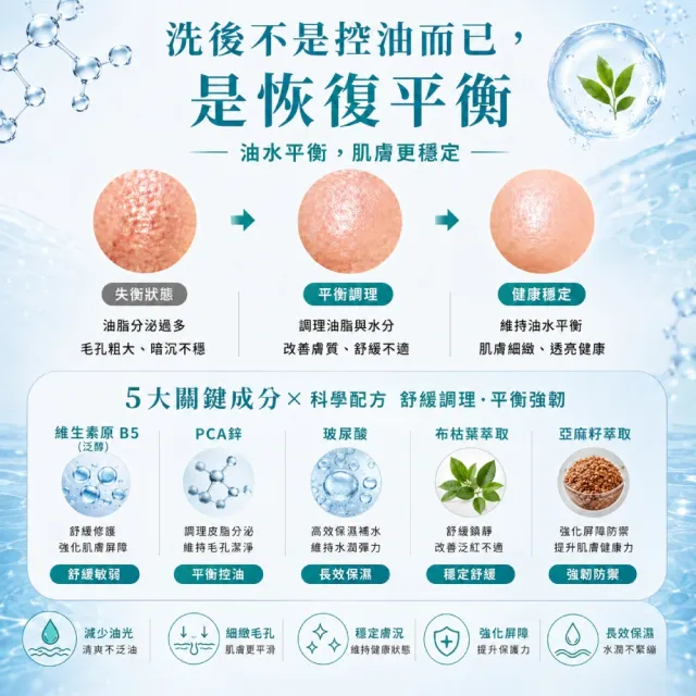【sensilis 森思黎絲】B5控油舒緩潔顏凝膠 400ml