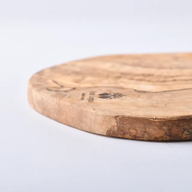 【Artelegno 愛塔】義大利 橄欖木 Planchette 斧型盛菜盤 木盤 托盤 M 35x18cm 義大利製