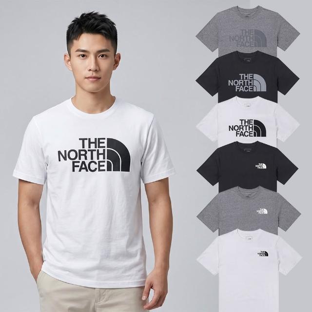 【The North Face】經典印刷Logo圖案短袖T恤-多色選(平輸品)