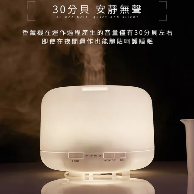 【DREAMCATCHER】無印風香薰機水氧機(加濕器/薰香機/香氛機/小夜燈/薰香機/禮物)