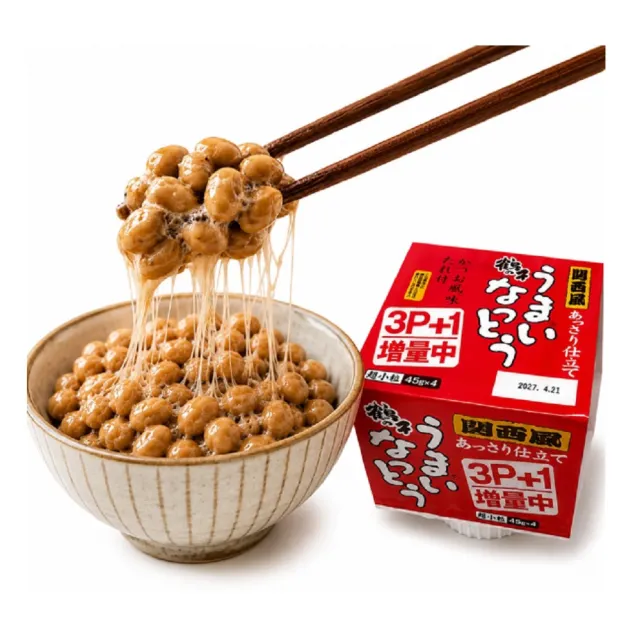 日本高橋關西風納豆-超小粒 (4入/180g/組*6組)