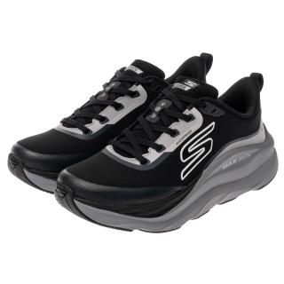 【SKECHERS】女鞋 慢跑系列 慢跑鞋 GO RUN MAX RUN - WATERPROOF 反光設計 全防水設計 (129203BLK)