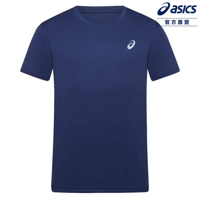 【asics 亞瑟士】短袖上衣 男女中性款 亞洲版 排球上衣 2053A315-400