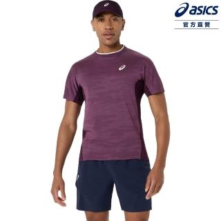 【asics 亞瑟士】短袖上衣 男款 ACTIBREEZE 美網 海外版 網球上衣 2041A419-500