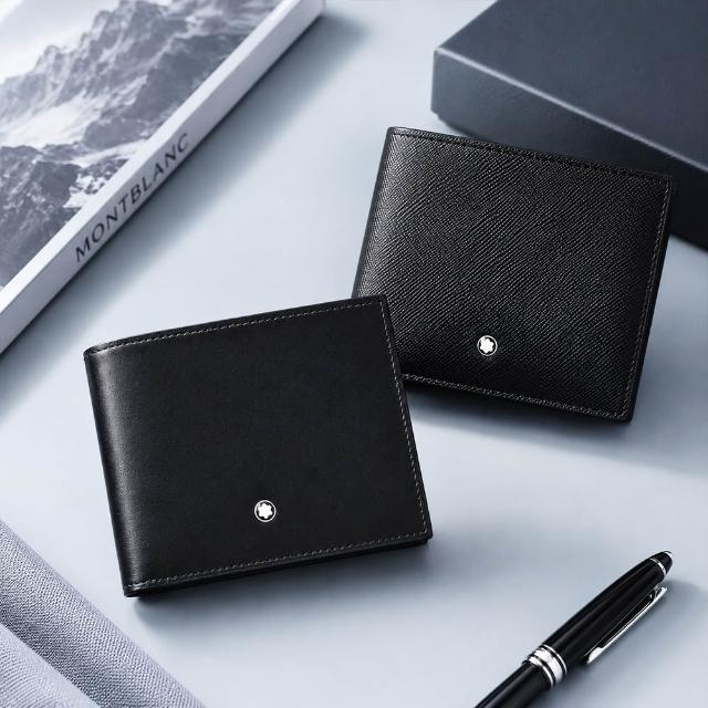 【MONTBLANC 萬寶龍】品牌經典 匠心/大班系列 皮夾短夾 (多款任選)
