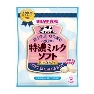 【UHA 味覺糖】特濃軟糖-牛奶味(70g)兩入組
