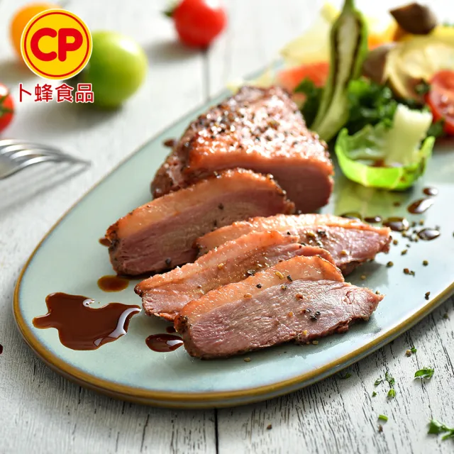 【卜蜂】國產生鮮 去骨嫩鴨胸 超值50包組(180g/包_團購.居家料理.宴客首選.節慶首選)