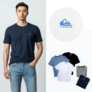 【Quiksilver】衝評 吸濕排汗 Quiksilver 彈性 短T 大尺碼 排汗衫 衝浪 短袖 T恤(1443)