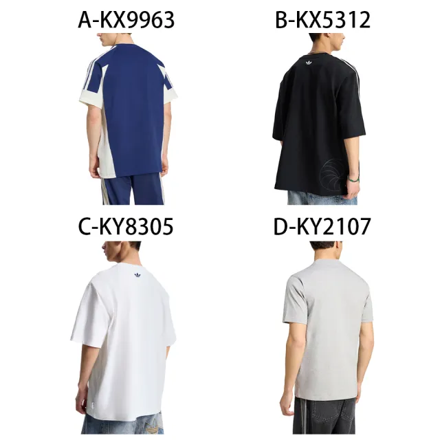 【adidas 愛迪達】圓領短袖T恤  M LUX TIRO T SC 男女 A-KX9963 B-KX5312 C-KY8305 D-KY2107 精選四款