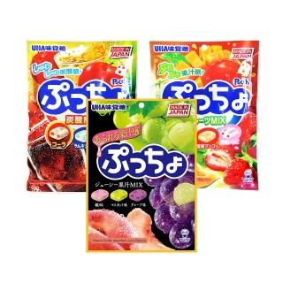 【UHA 味覺糖】普超軟糖90g(口味任選) 2入組