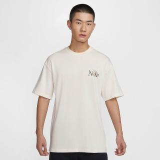 【NIKE 耐吉】短袖上衣 男女 中性款 重磅 寬鬆版型 AS U NSW TEE M90 LBR CRFT 米 HJ0615-901