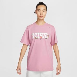 【NIKE 耐吉】短袖上衣 女 寬鬆版型 AS W NSW SS TEE GCEL 粉 IF0607-668