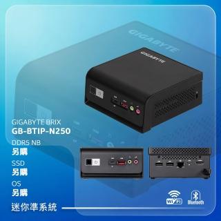 【GIGABYTE 技嘉】BRIX GB-BTIP-N250 迷你電腦