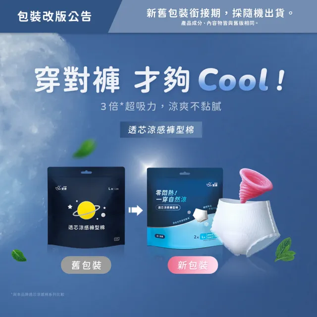 【愛康】透氧抑菌/透芯涼感褲型衛生棉 M/L/XL任選(抑菌款2片x12包/涼感款2片x10包)