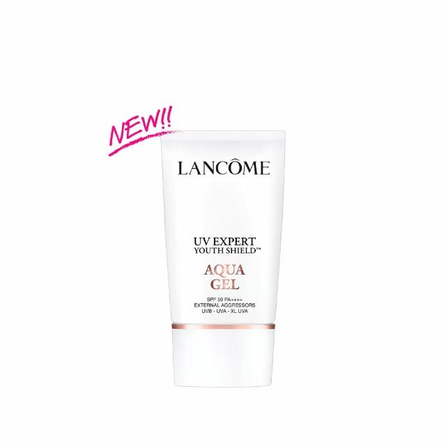【LANCOME 蘭蔻】官方直營 NEW超輕盈UV水凝露SPF50 PA++++30ml(LANCOME/水感防曬/抗老)