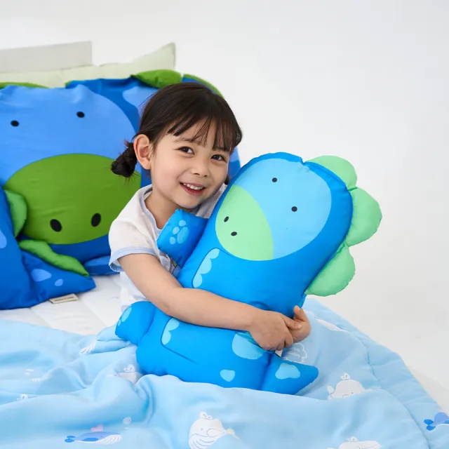 【Milo&Gabby】動物好朋友-超細纖維可水洗防蟎兒童枕頭mini枕心+枕套組(午睡枕/透氣枕/抗菌枕_多款可選)