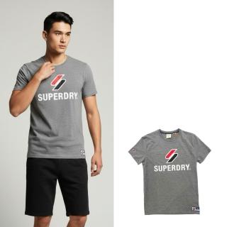 【Superdry】極度乾燥 短T 冒險魂 灰色 圓領 繡字 短袖 上衣 Superdry @9124