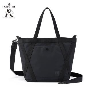 【PORTER INTERNATIONAL】穩固可靠LINK托特包-S(黑)