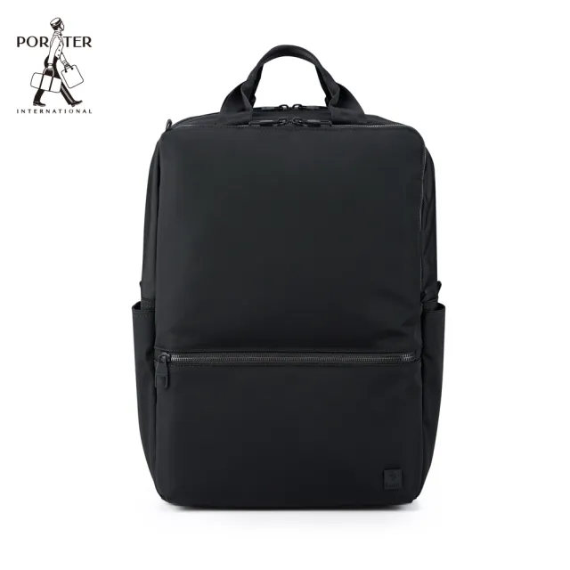 【PORTER INTERNATIONAL】簡約機能NEXUS後背包-L(黑)