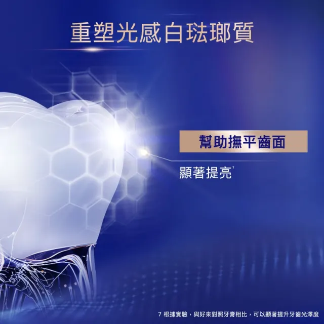 【DARLIE 好來】全亮白深導極煥白雙管牙膏100gx2入(1天/美白/亮白)