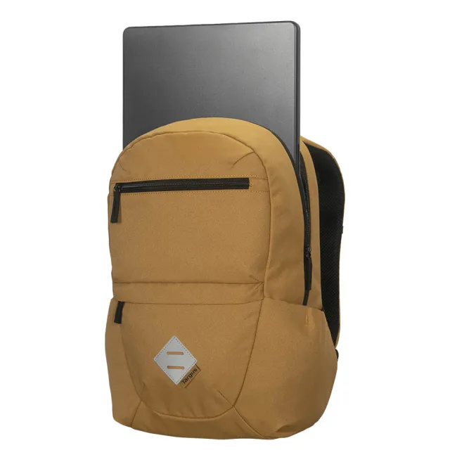 【Targus】EcoSmart Spring 13-14 吋輕量校園電腦後背包 - 棕色 (TBB66209GLR)